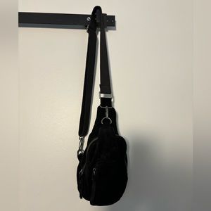 Free People Hudson Sling Bag Black